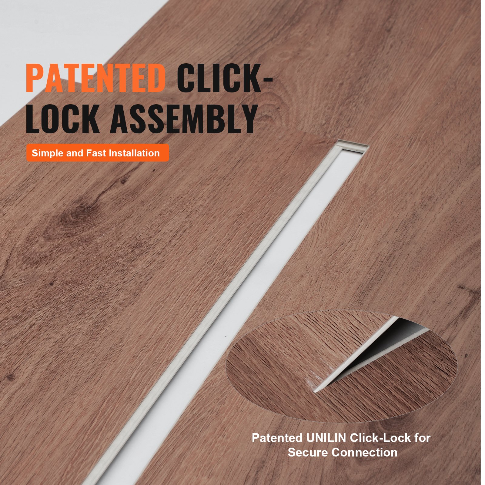 Baldosas Vinilo Autoadhesivas 48x7.3cm - Suelo DIY Madera - Imagen 2