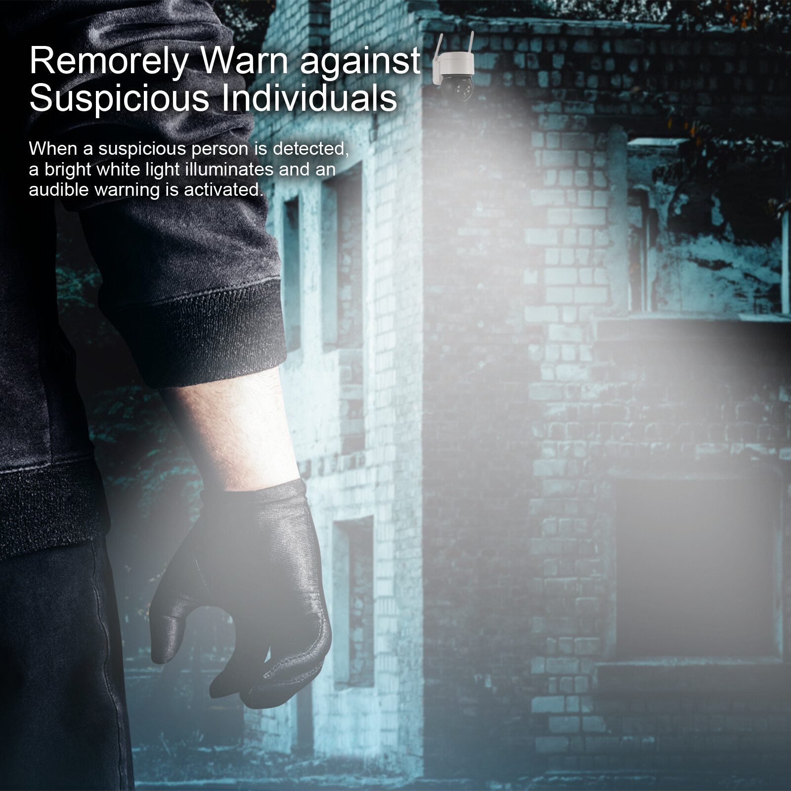 Cámara de Seguridad 360° WiFi Solar - Vigilancia Inteligente - Imagen 3